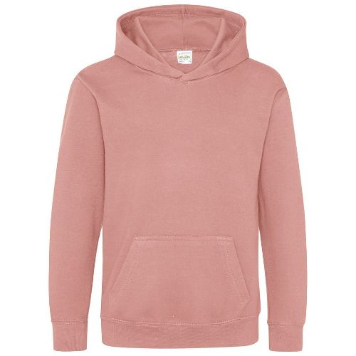 Awdis Just Hoods Kids Hoodie Dusty Pink